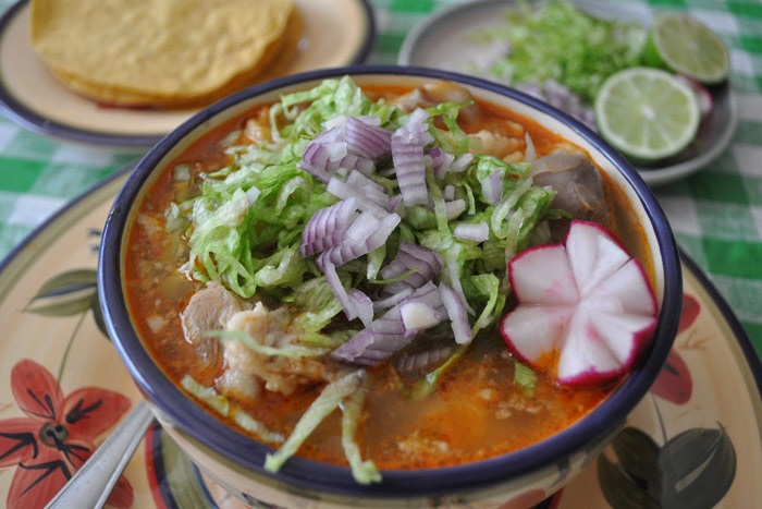 Comida tradicional Guadalajara Pozole